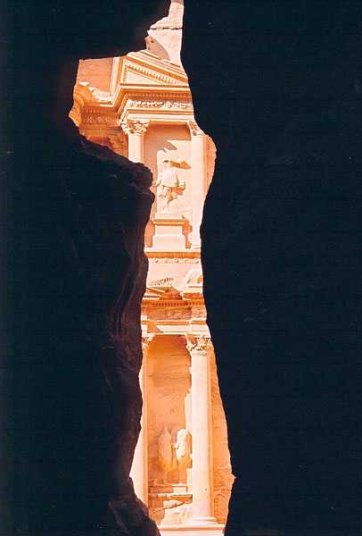 Treasury from the Siq, Petra