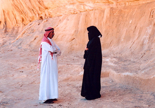 Hassan and A in Wadi Rum